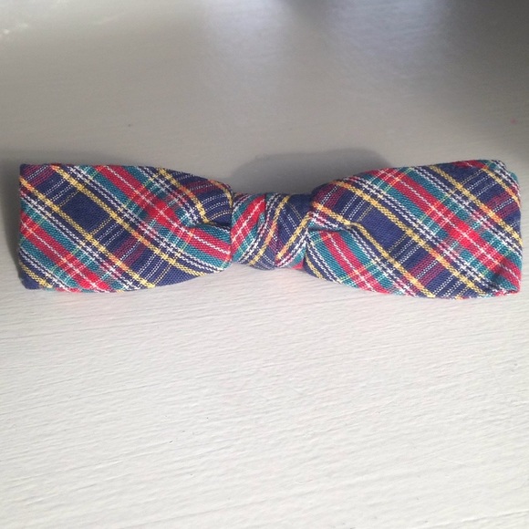 Royal Tartan bow tie - clip on little boy - Picture 1 of 3